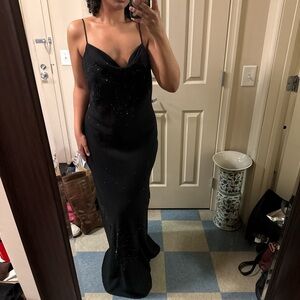 Elegant Black Evening Gown